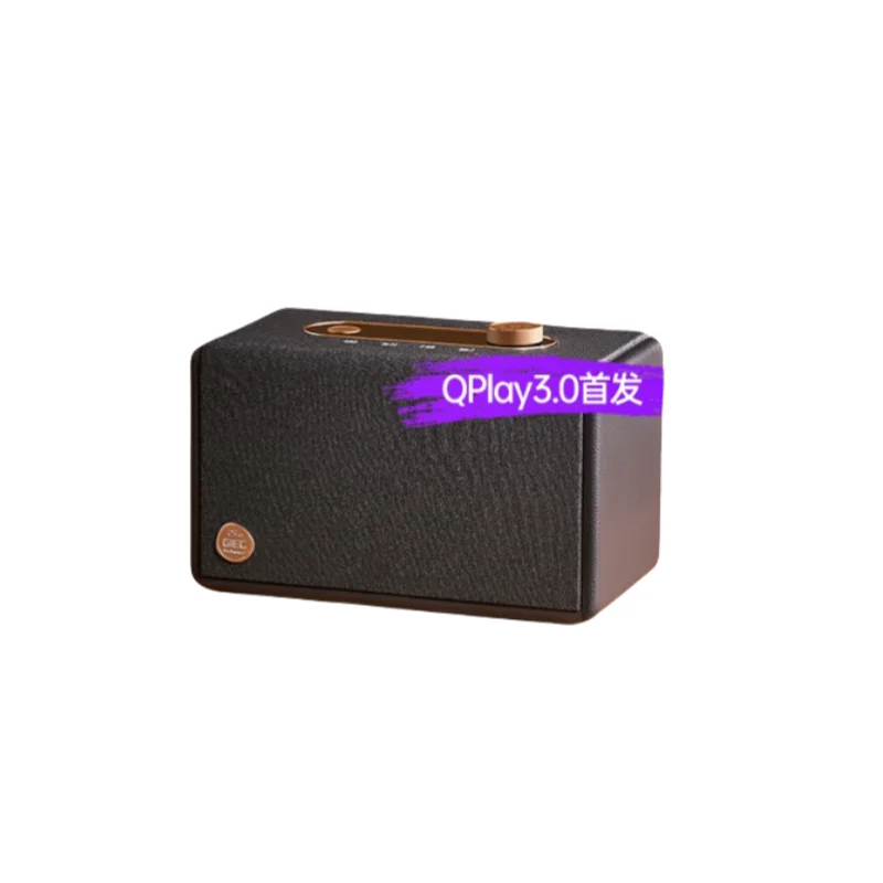 مكبر صوت GIEC Q25 لاسلكي يعمل بالبلوتوث WiFi Hi-Fi Premium Sound System QQ Music ذو علامة تجارية مشتركة مع دعم QPlay 3.0