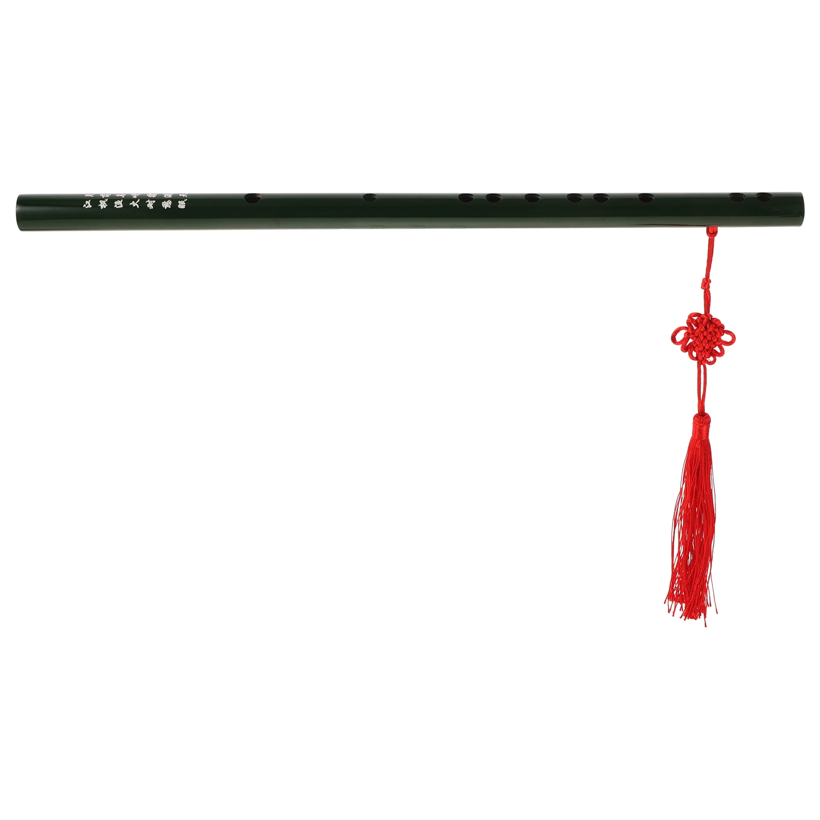 

Green Flat Beginner Musical Instrument Student Long Flute Durable Practical Play Chinese Style Flute Bamboo