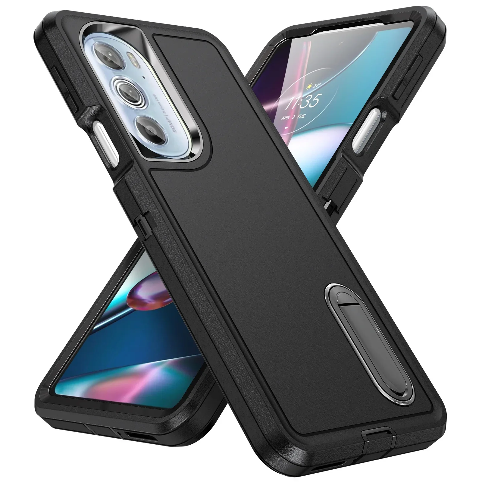 Precise Cutout Hard Strong Armor Case for Motorola Moto Edge 30 Pro Fall Protection Fitted Coque for MOTOROLA Edge 30 Pro Cases