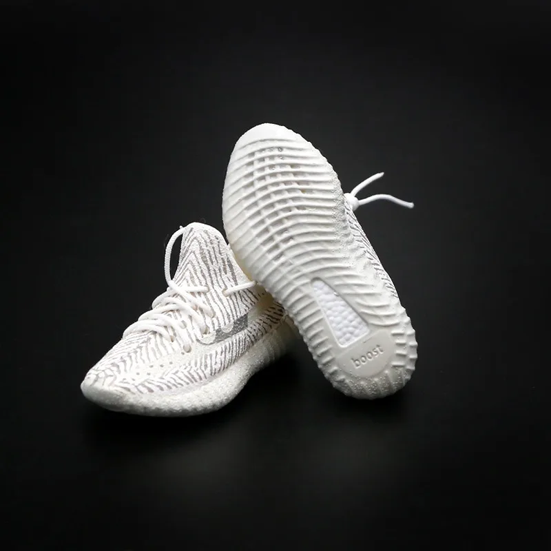 350V2 coconut sneakers ornaments sneakers model hand 3D mini tide shoes car accessories