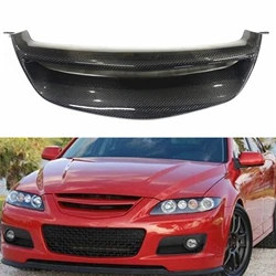 Front Grille Grill For Mazda 6 Atenza MPS Sedan 2006-2007 Fiberglass/Carbon Fiber Car Upper Bumper Hood Mesh Grid