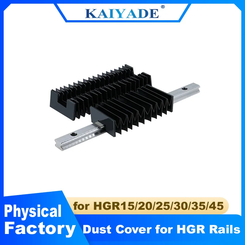 

Dust Cover for HGR Linear Guides 15/20/25/30 Rail Bellows Dustproof Protection for HGR15 HGR20 HGR25 HGR30 CNC Set New