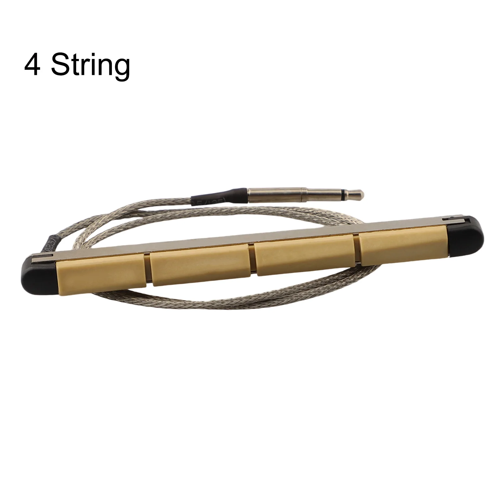 

6 String String Acoustic Guitars Bass High Output 2 5mm Diameter Jack Piezo Element Solid Construction Wide Frequency Response