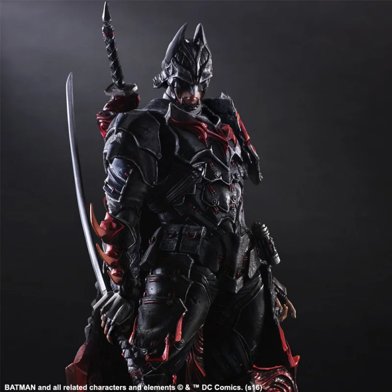 Nouvelle figurine d'action Bushido Batman 27cm, modèle de collection, jouet, cadeaux, ornement de bureau, cadeau de vacances, en Stock