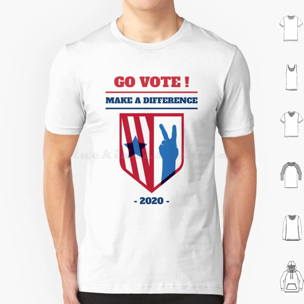 Go Vote! Make A Difference T Shirt 6xl Cotton Cool Tee Napoleon Dynamite Napoleon Funny Dynamite Movie Vote For Pedro Pedro Kip