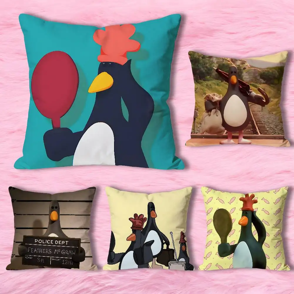 

Funny F-Feathers M-McGraw Various Sizes Square Pillow Case For Car Home Bedchamber Decor Custom Valentine gift