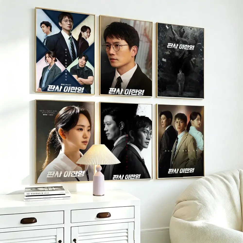 Modern Aesthetic Wall Art Poster series The Judge Returns Poster for Office Home Decor Interior Large Wall Picture Print