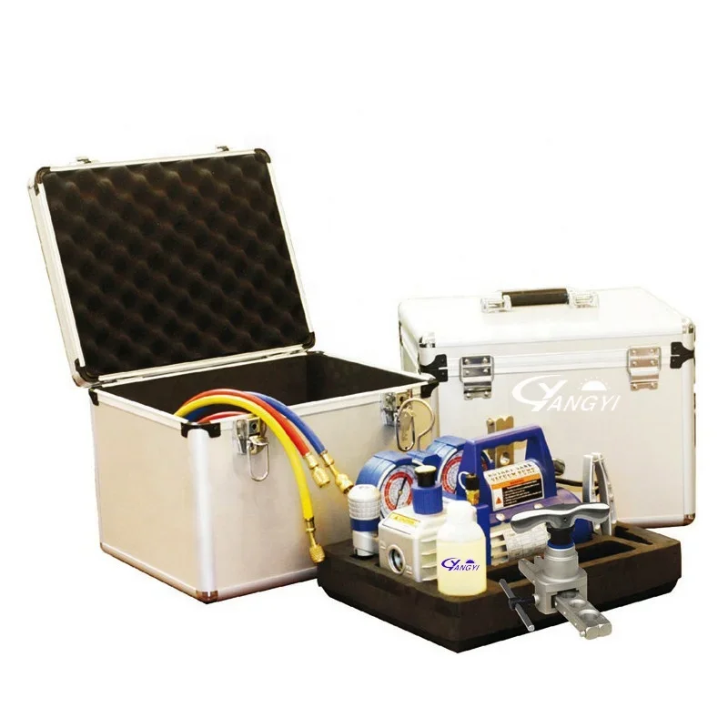 

# Vacuum Pump Manifold Gauge Expander Multifunctional Refrigeration Kit FT-8A Air Conditioning Maintenance Tool