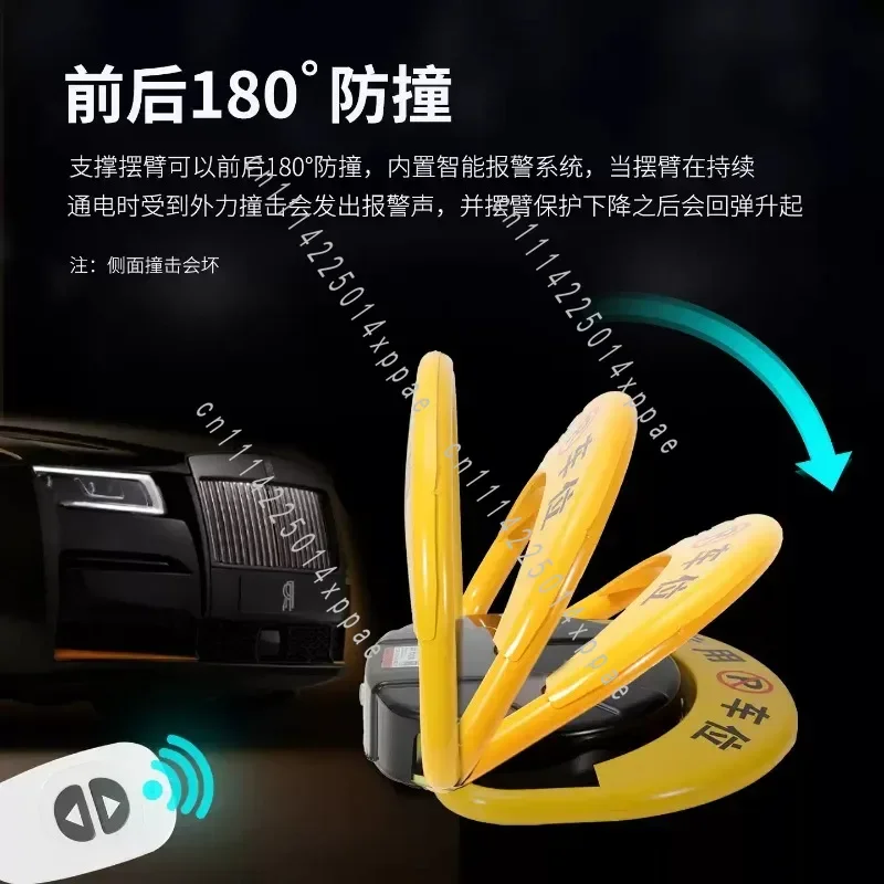 Automatic Parking Lock Location Private Smart Block Barrier Remote Control Solar Garage Car Space