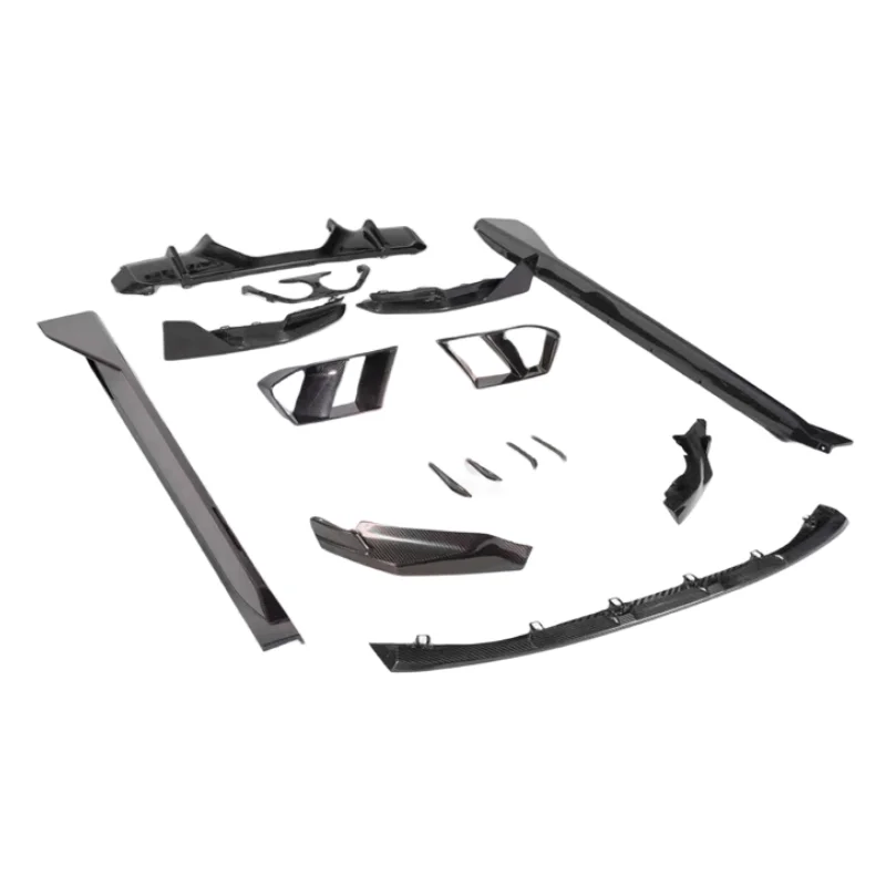 

High Quality MP Style Dry Carbon Fiber Body Kit for BMW M3 M4 G80 G82 Front Lip Side Skirt Rear Diffuser Rear Spoiler