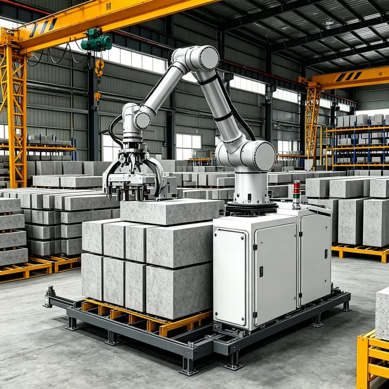 

high quality Industrial Cobot Palletizer Packing Machine Automatic 20kg 30kg Box Bottle Stacking Robot customized hot sale