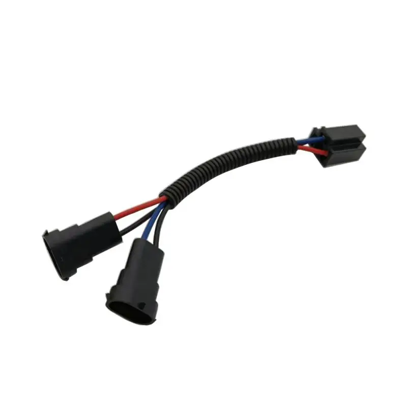 5-3/4 Inch 7 inch LED Headlight Wire Harness Adapter for Street Glide Road King Electra Glide Dual Beam Adapter h4 to h9/h11