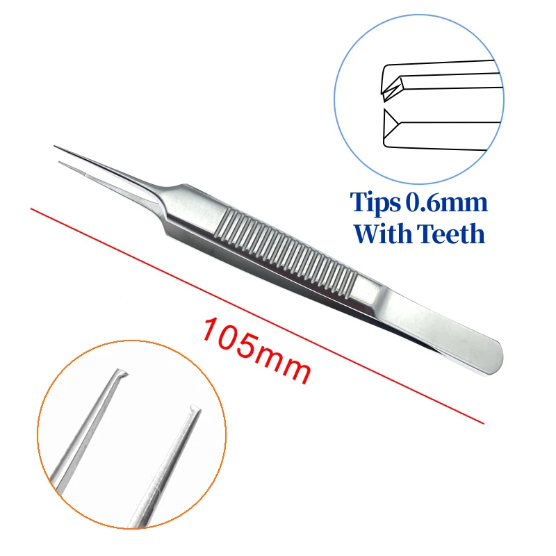 Fue Hair Transplant Forceps Tweezers For Liposuction Surgical Eyelid Tools