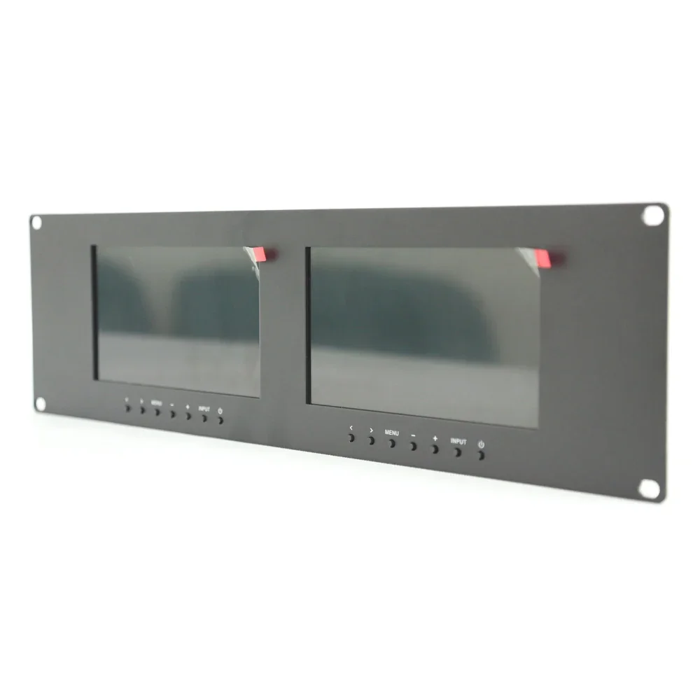 

Lilliput CCTV Rack Mount Monitor Dual 7 Inch Screen VGA Monitor BNC Video Input
