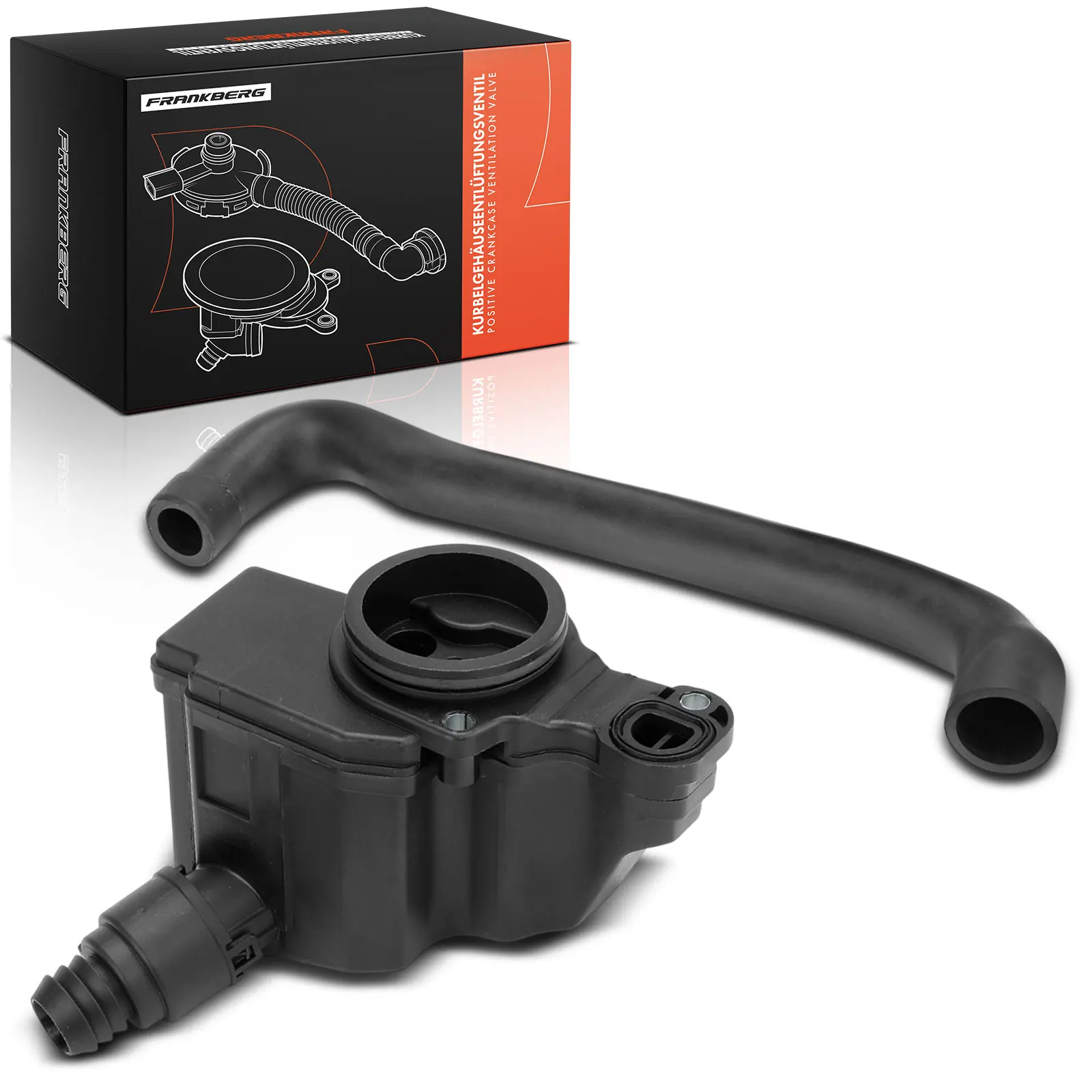 Frankberg 2x Reparatieset Crankhuisventilatie voor VW Golf IV Polo 6N 9N Seat Arosa Skoda 036103493BB 036103464G