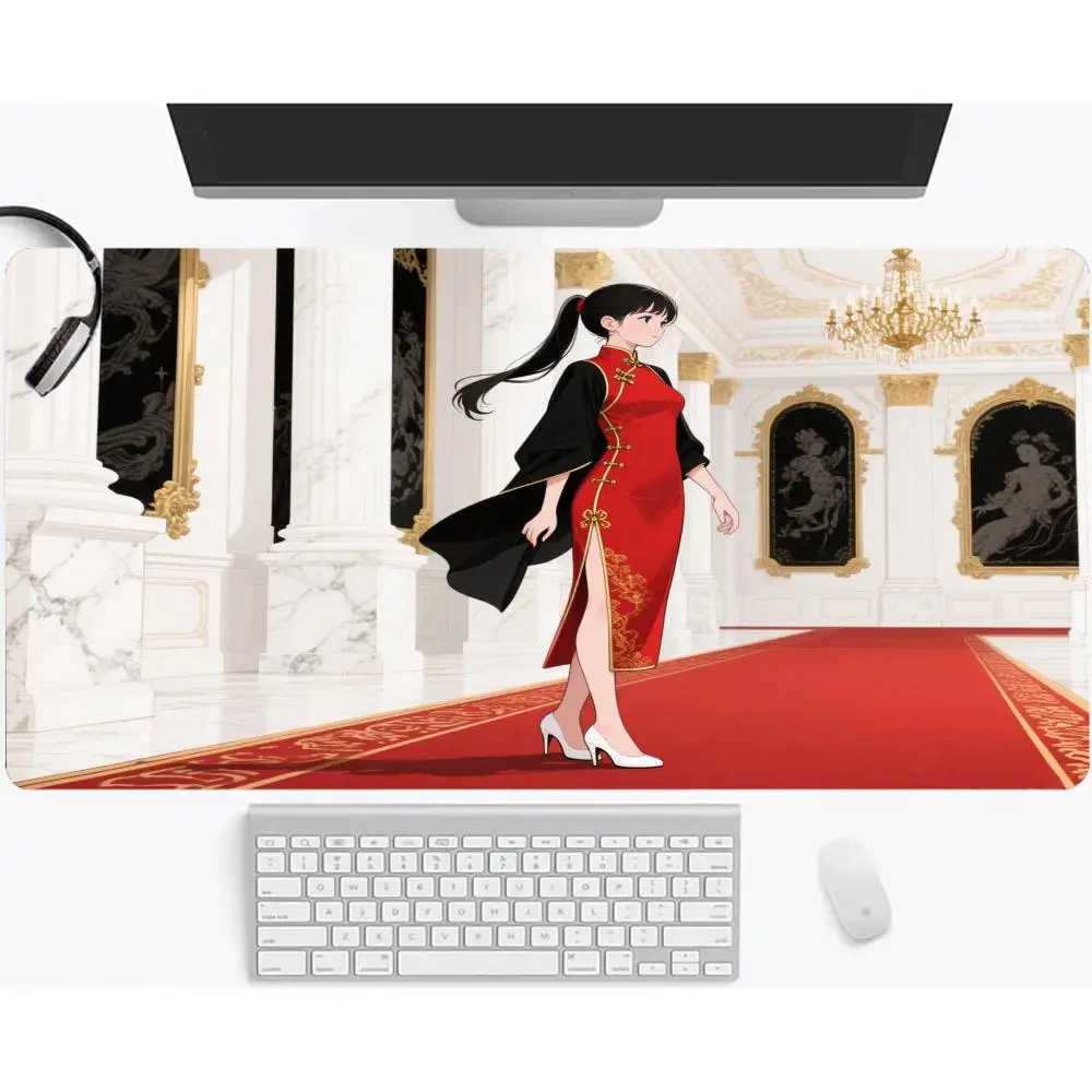 Mouse Pad Desk mat Office bedroom laptop mat Anti-slip laptop Desktop computer mouse mat
