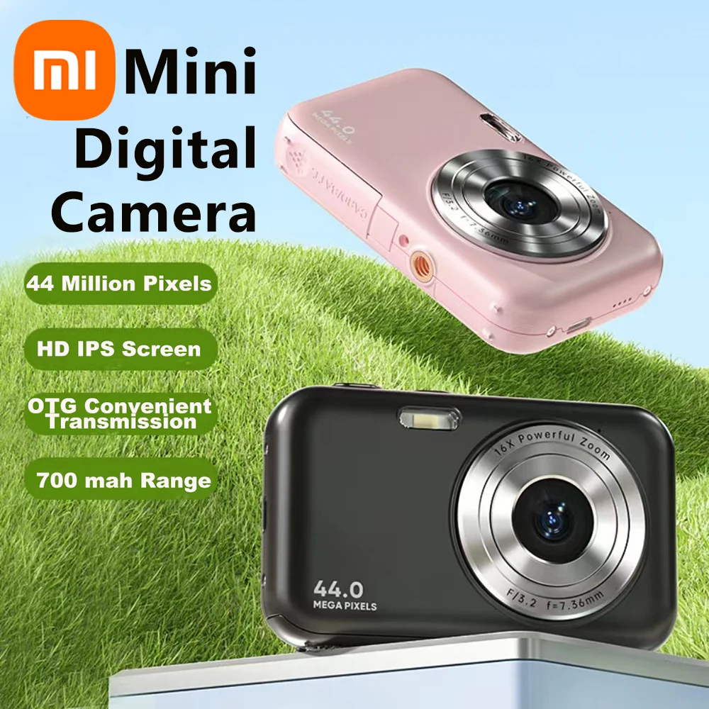 xiaomi-4400万画素hdデジタルカメラ-16倍ズーム-エントリーレベルカメラ-ホーム撮影デジタルカメラ-otg伝送ミニカメラ