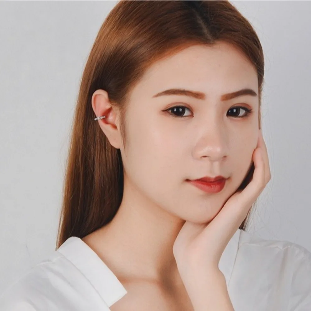 New Reusable Ear Corrector Clips Punk Rock Style Hypoallergenic Clip Earrings Comfortable No Hole Ear Clip Daily Wear