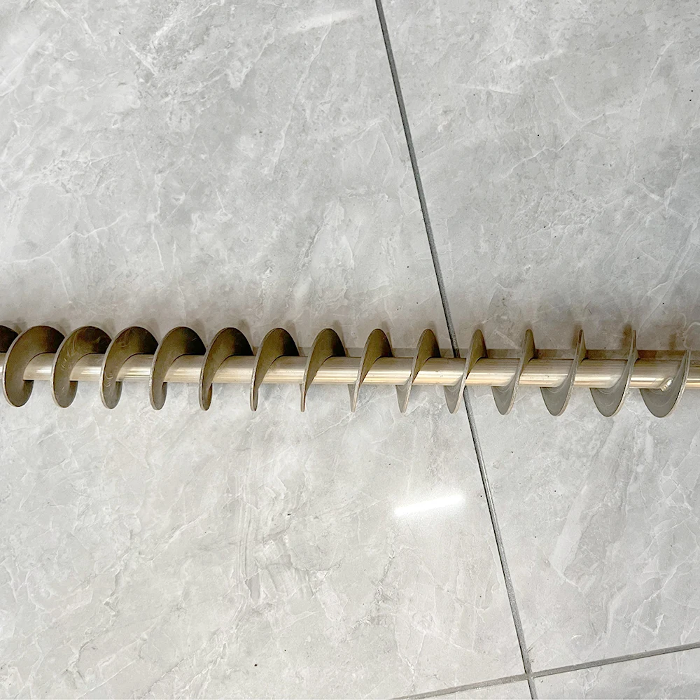 أجزاء الآلات الزراعية لمصنع تصنيع المعدات الأصلية، رحلة ناقل لولبية متساوية الملعب لنقل المسمار، ناقل المسمار، مثقاب الخشب السابق