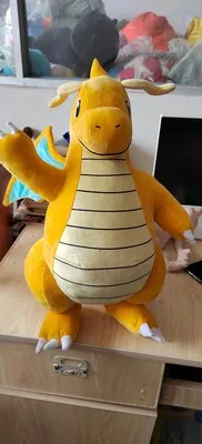 

Original Japanese anime Pokemon 50cm large Dragonite Plush toys dolls Children's birthday Presents