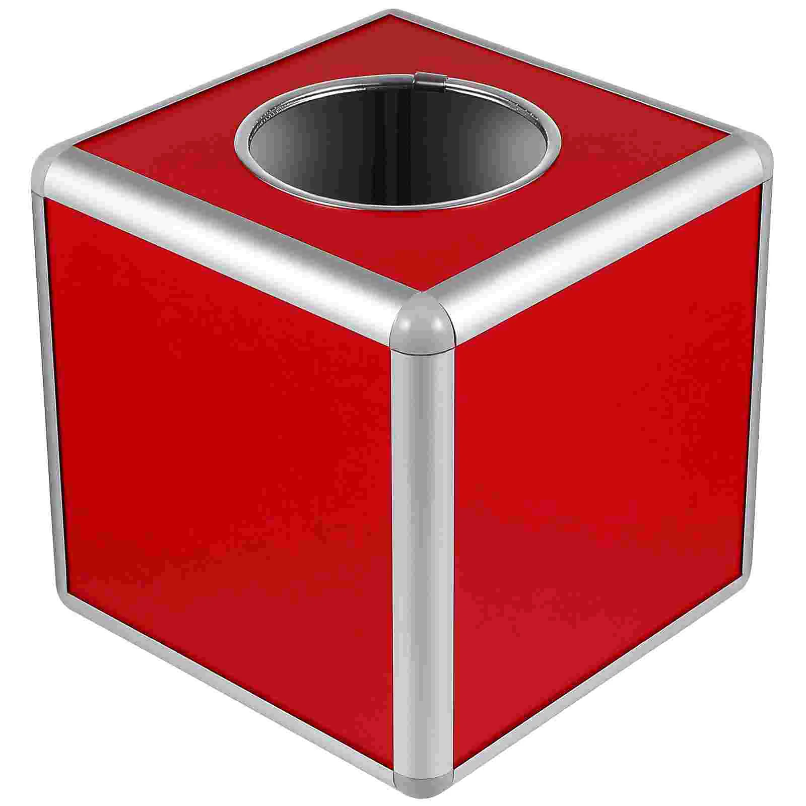 

Lottery Box Raffle Box Storage Ticket Box Ballot Box for Annual Party Meeting Fundraising card box ballot boxes