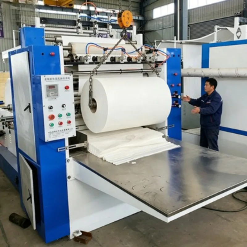 Small Toilet Paper Making Machine Mini Tissue Machine Paper Production Line Home Business Startup Factory