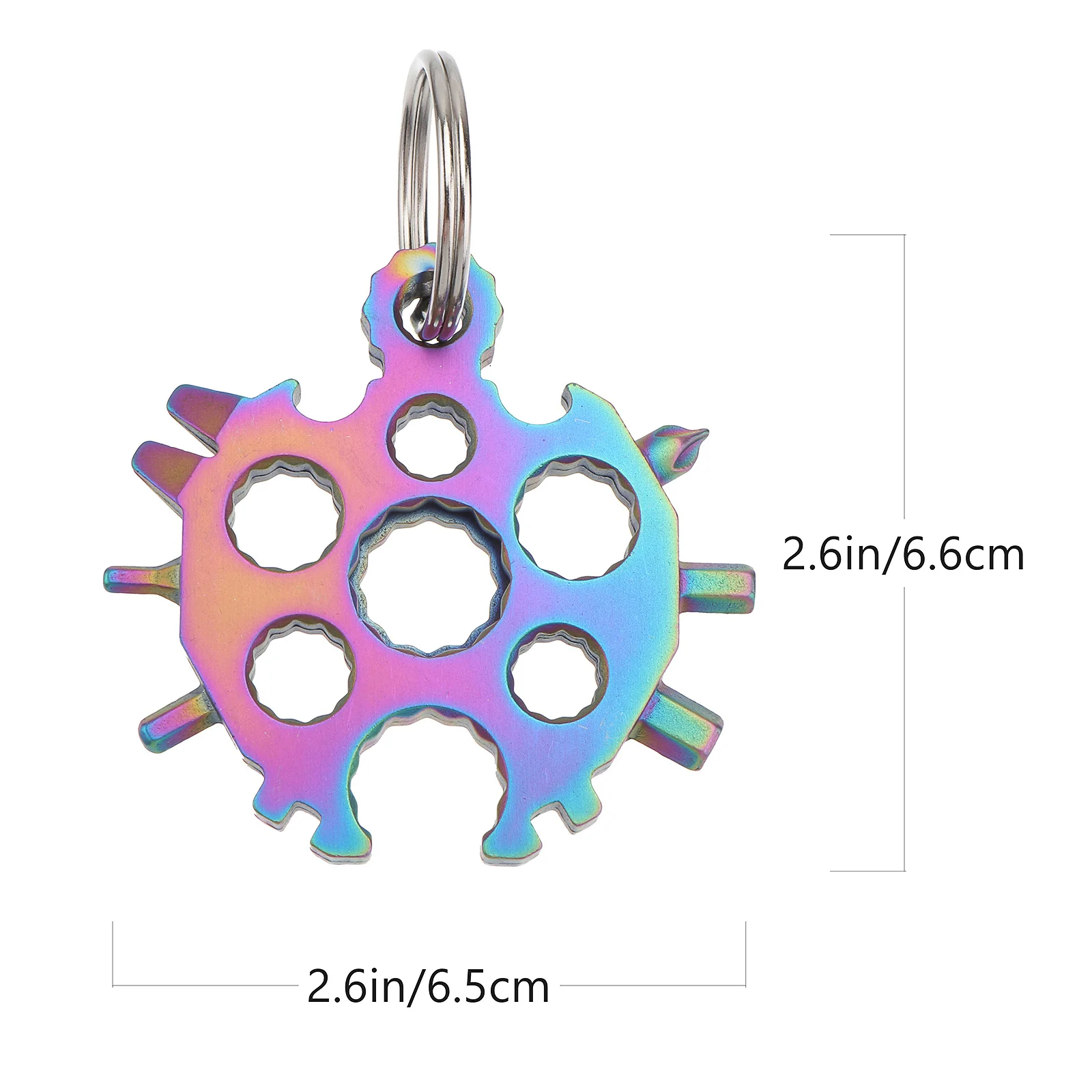 1 قطعة 20 في 1 ندفة الثلج وجع قوي المعادن البناء غرامة البولندية حافة لا إصابة اليد مثالية المفاتيح أداة إصلاح والعتاد