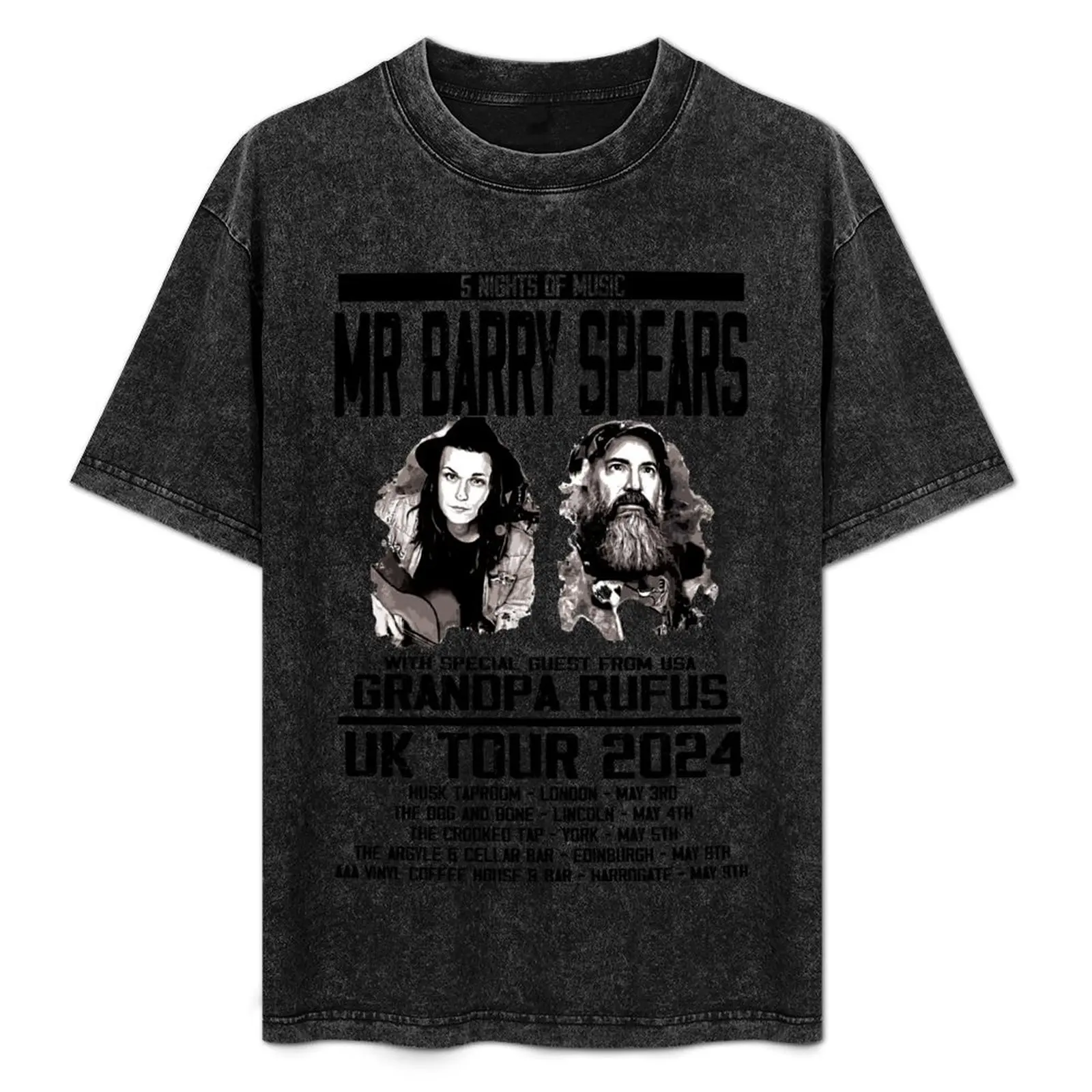 

UK TOUR 2024 - Mr Barry Spears & Grandpa Rufus - Wanted T-Shirt Sport Basic Moisture Wicking Tee