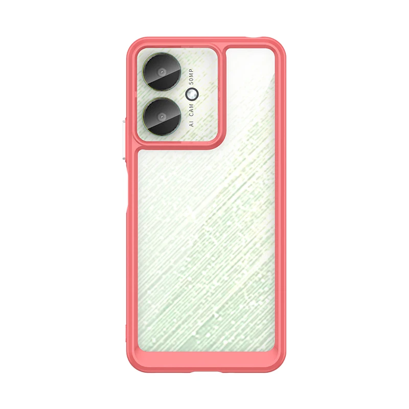 Colorful protective Case For Redmi 13C 5G/13R 5G/Poco M6 Shockproof Back Cover