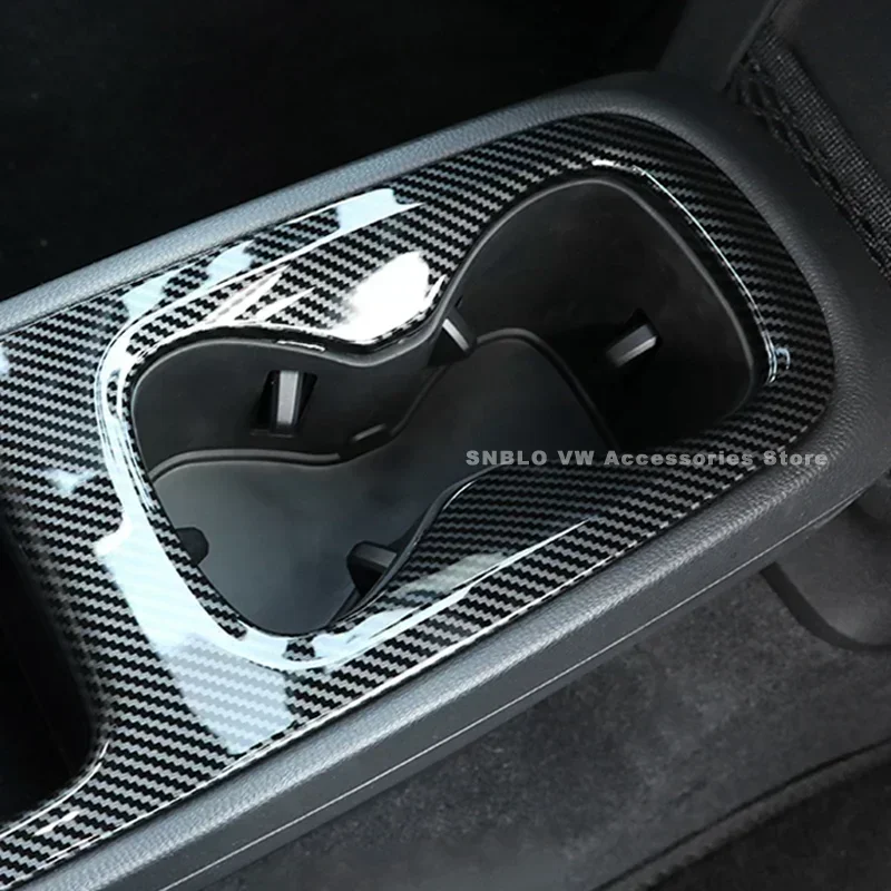 For VW ID3 ID 3  Interior Accessories 2020 2021 2022 2023 Car Centre Console Beverages Drinks Stand Water Cup Holder Storage