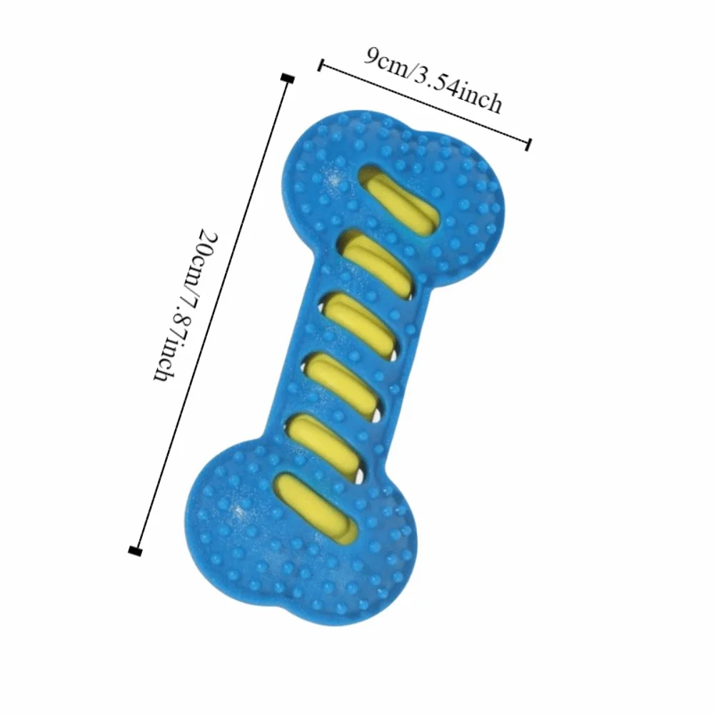 الحيوانات الأليفة التفاعلية عصا لدغة مقاومة الكلب مضغ شكل العظام دائم تنظيف الأسنان السبر الكلب المولي قضيب تخفيف الملل