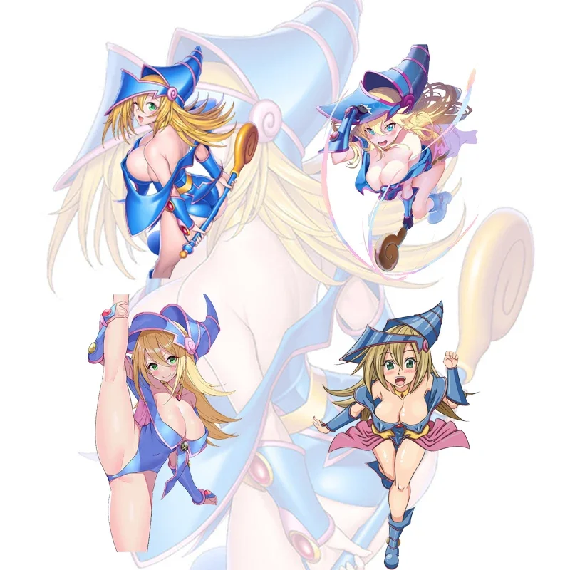 

Kawaii Anime Girl YuGiOh Cartoon Sexy Beauty Dark Magician Girl Funny Car Stickers Car Styling Waterproof PVC Vinyl Decals