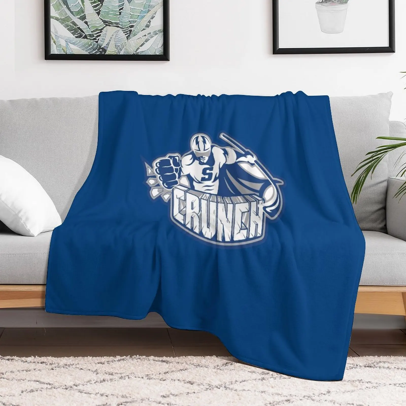 Syracuse Crunch Throw Blanket Kid'S christmas decoration Blankets