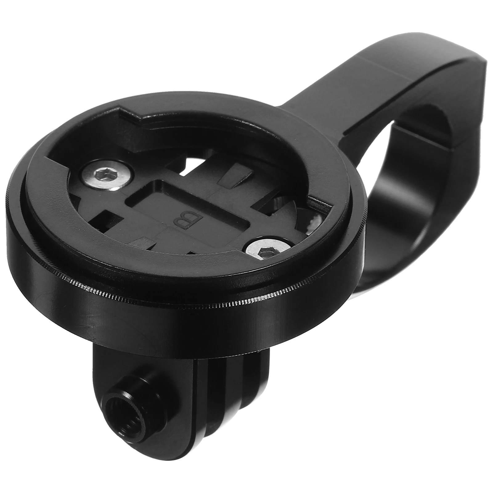 

Bike Computer Mount Adapter for Road Bike TT Rest Black Compatible Black Aluminum Sports Cycling H lebarBracket