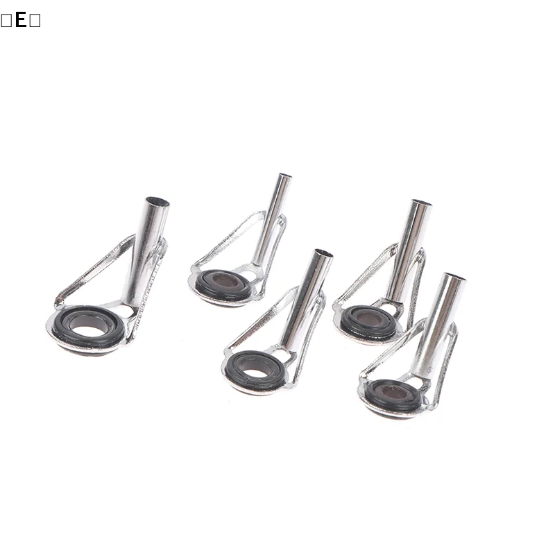 〔E〕5pcs Fishing First Section Rod Tip Ring Eye Guide Kit for