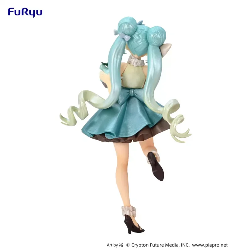 Furyu Originele Sweetsnoepjes Hatsune Miku-Serie Figuur Chocolade Mint Deare Ver. Anime Actie Speelgoed Voor Meisjes Kinderen Verjaardagscadeaus