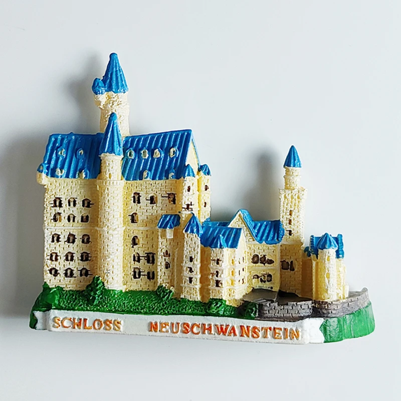 Europe Germany 3D Fridge Magnet Tourist Souvenirs Refrigerator Magnetic Stickers Travel collection Gift