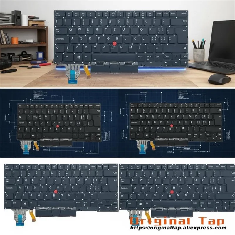 

Клавиатура SWS Swiss с подсветкой для Lenovo Thinkpad X1 Carbon Gen 7 th SN20W73711 SN20W73747