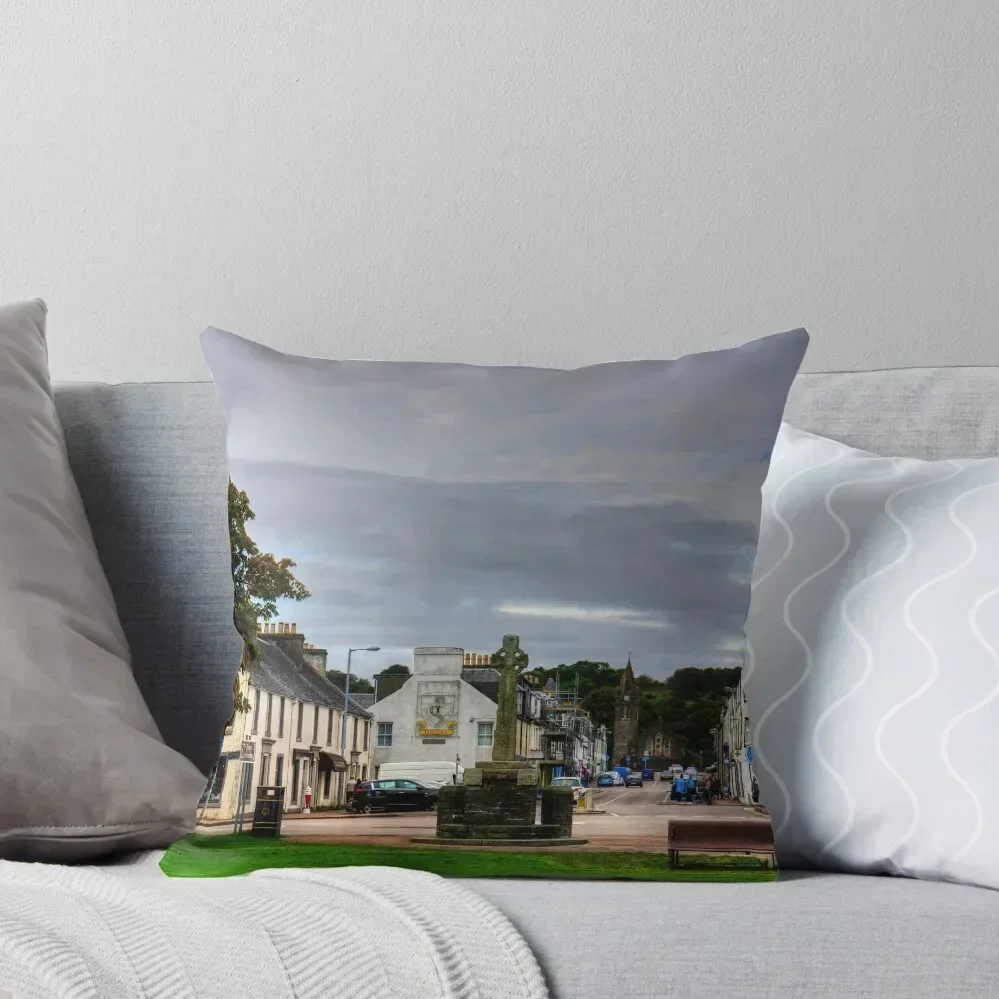 

Lochgilphead Throw Pillow pillow cover luxury Luxury Pillow Cover Decorative pillowcase Pillowcases Bed Cushions