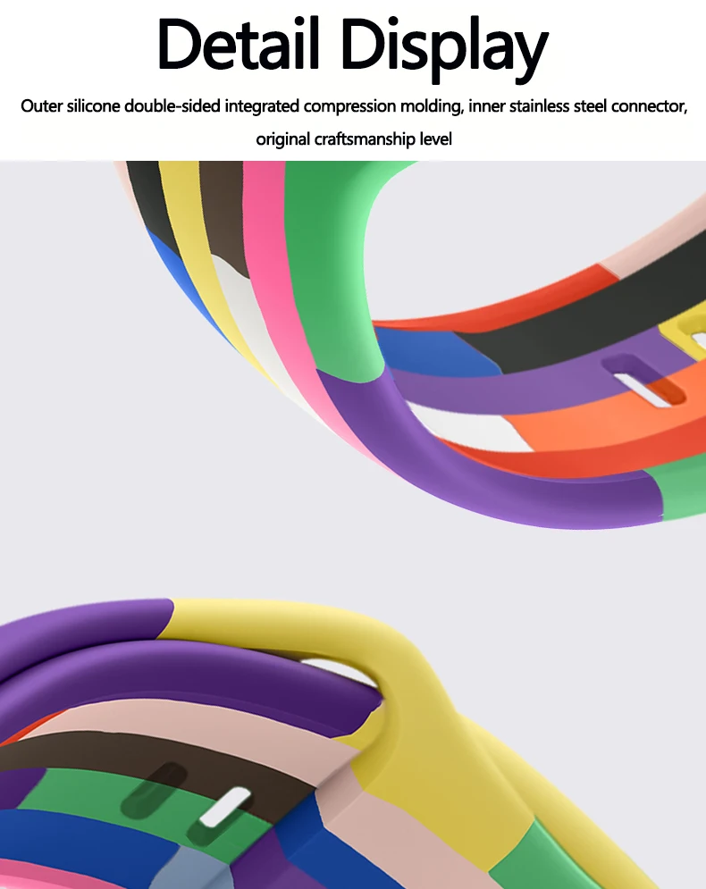 2026 Silikonarmband für Apple Watch 10 49mm 46mm 42mm 44mm 38mm 45mm Sportarmband iWatch Series 12 11 9 8 SE Ultra 2 3 4 – Detail 2