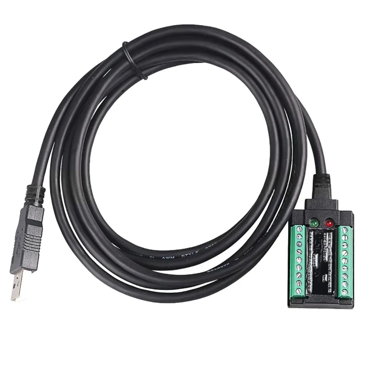 1.5m Industrial Grade USB to RS232/485/422/TTL Isolated Converter with FT232RL USB-A to RS232 Serial Cable for Chip