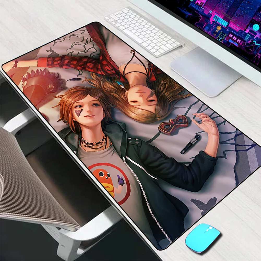 Life is Strange Mouse Pad Large Gaming Accessories Mouse Mat Keyboard Mat Desk Pad Computer Mousepad PC Gamer Laptop Mausepad