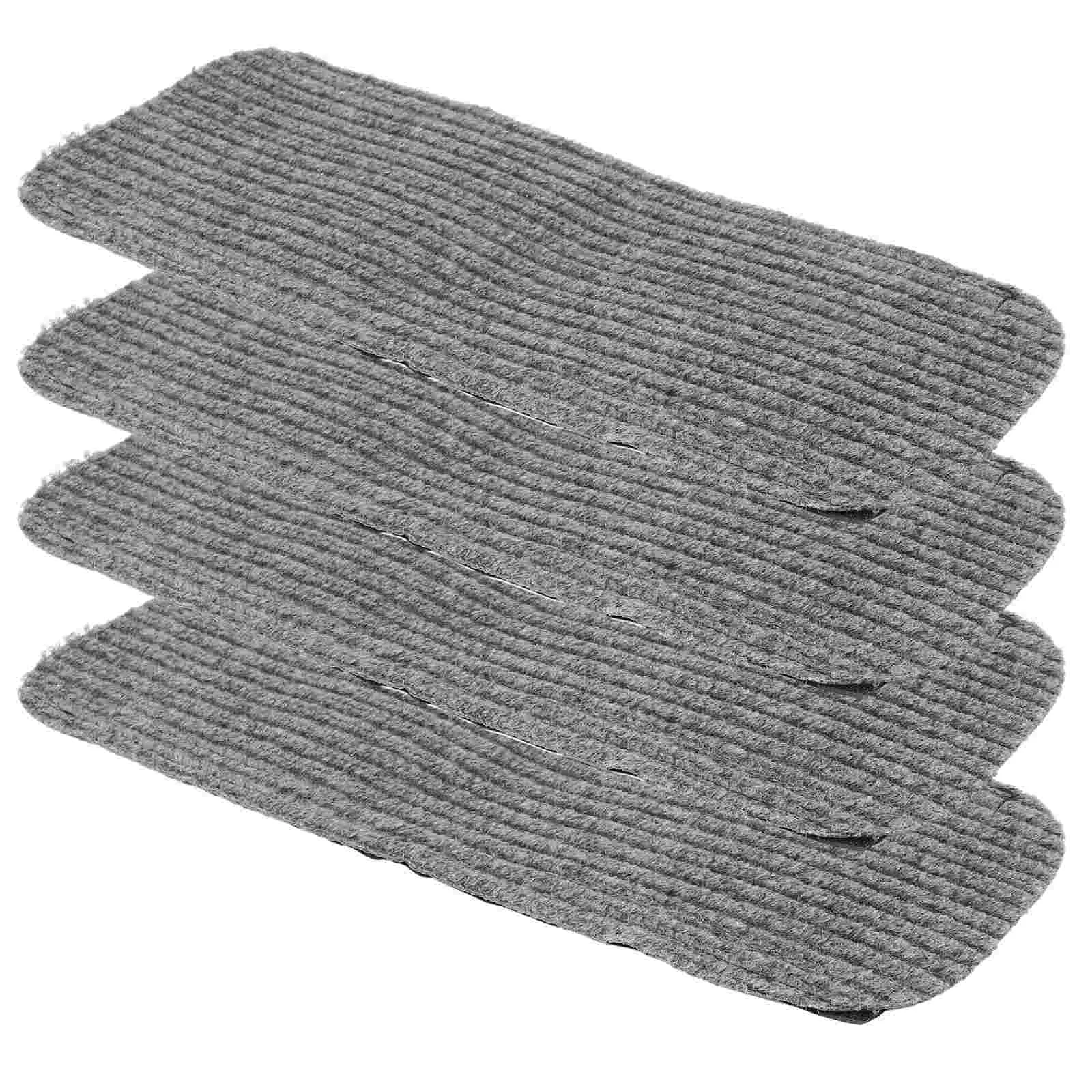 

4 Pcs Tread Cover Stairs Camper Accessories for inside Step Covers Replacement Cushions Rv Rug