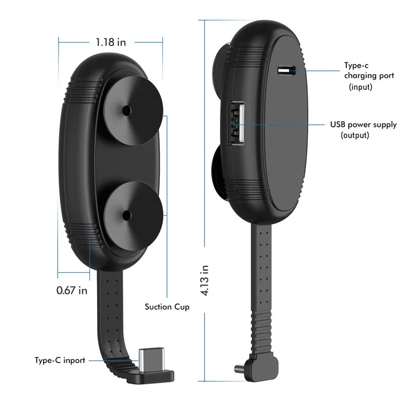 Зарядный otg кабель OLYGame Type-c для консоли NS Switch с поддержкой usb-порта для зарядки и адаптера беспроводного контроллера