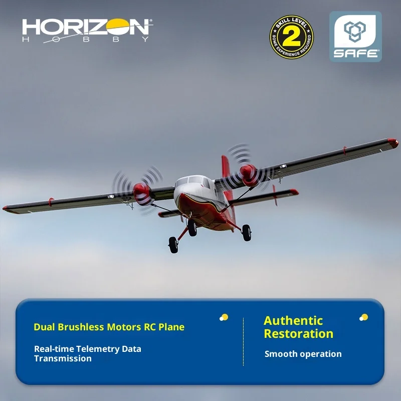

Horizon UMX Twin Otter RC Самолет Размах крыльев 574 мм Дистанционное управление Модель игрушки с фиксированным крылом Идеальный подарок на день рождения или Рождество для мальчиков