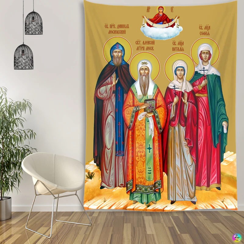 

Иисус Мудрый мужской гобелен Sagrada Familia гобелен украшение Христос настенные винтажные гобелены Гобелен для гостиной Гобелен для спальни