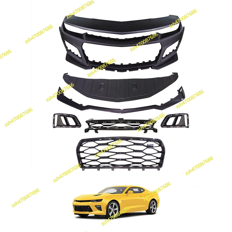 

ZL1 Стильный комплект кузова, передний бампер, автомобильный бампер для Chevrolet Camaro 2010-2015 5th