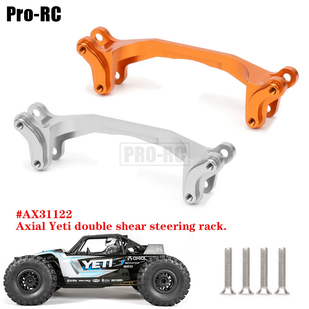 1Pcs Aluminum Alloy #AX31122 Bell Crank Steering Arm Rod Assembly with Screws for 1/10 RC Car AXIAL YETI 90026 Upgrade Parts