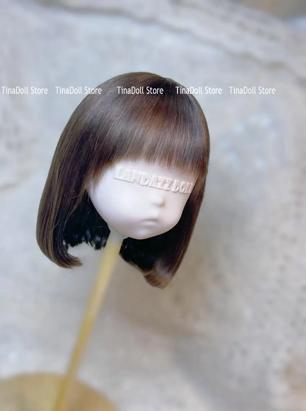 （TinaDoll Store）Promotional price 2025 Various style Wigs for Landoudou Landazz 16cm head circumstance