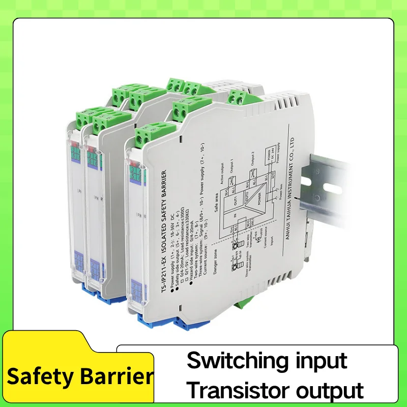 

Switching Input Transistor Output Explosion-proof Isolation Safety Barrier Hazardous Side Input